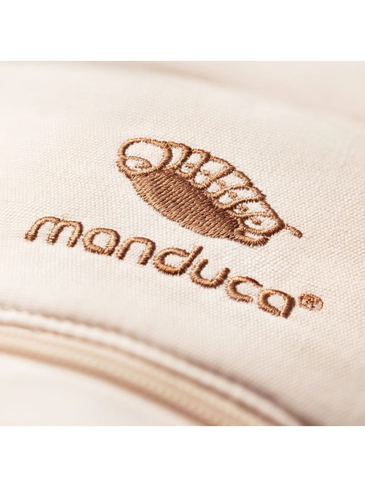 manduca Babytrage XT Cotton - Denimpowder Toffee in beige günstig kaufen onesize