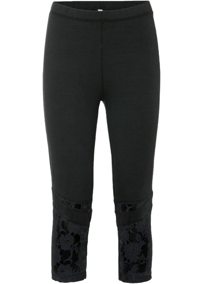Leggings mit Spitze