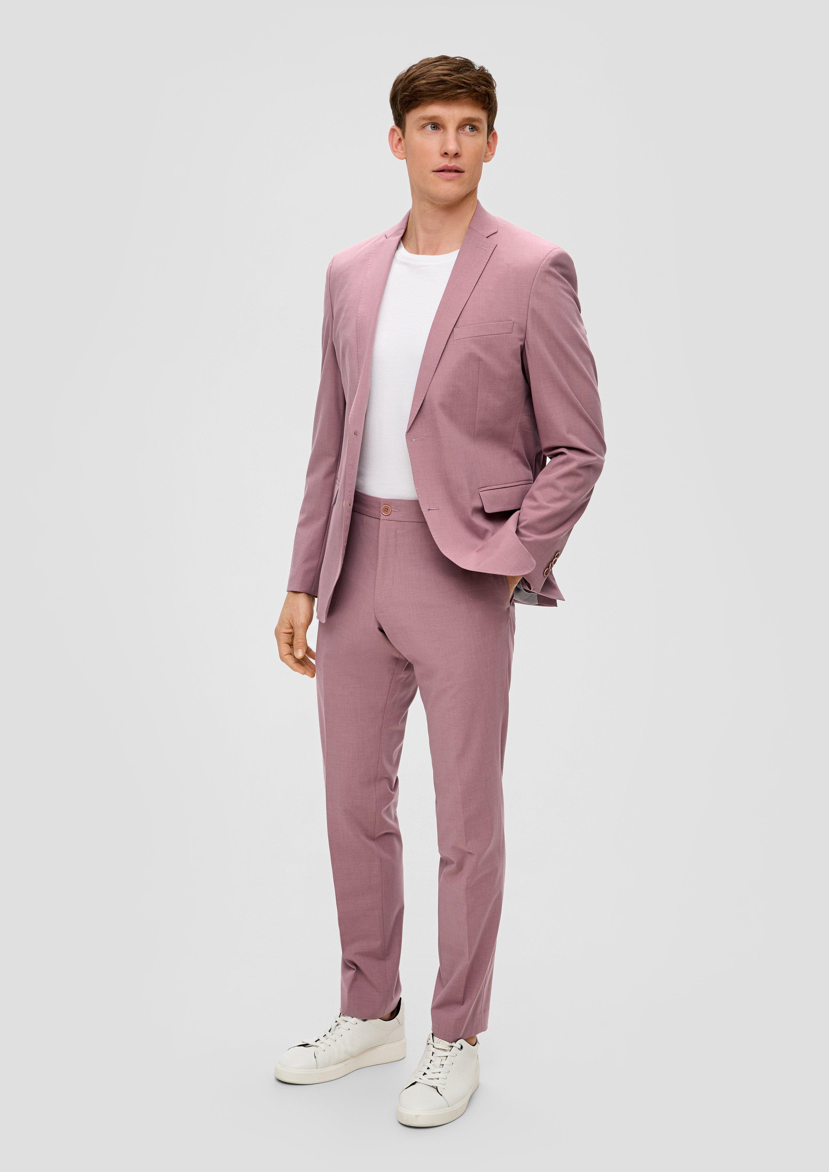 s.O PURE: Anzughose aus Stretch-Fabric  2142826-4757