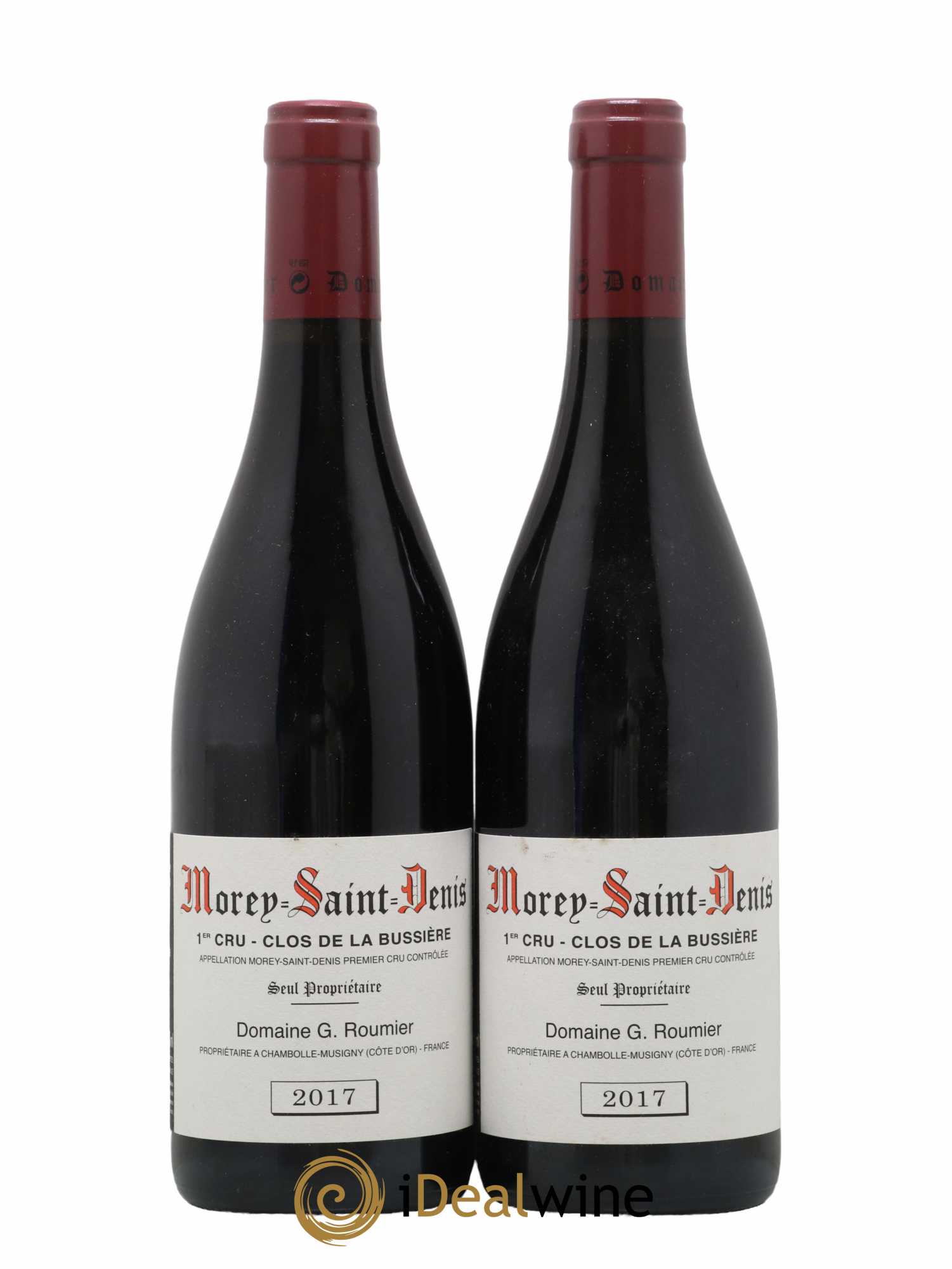 Morey Saint-Denis 1er Cru Clos de la Bussière Georges Roumier (Domaine)  2017 - Lot de 2 Bouteilles