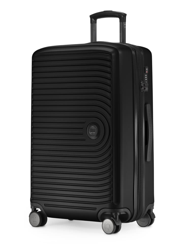 Hauptstadtkoffer Mitte - Mittelgroßer Hartschalenkoffer Koffer TSA, 68cm 88 L in Schwarz günstig kaufen M