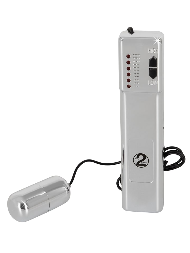 You2Toys Vibro-Ei Vibro-Ei in silber günstig kaufen 55 mm