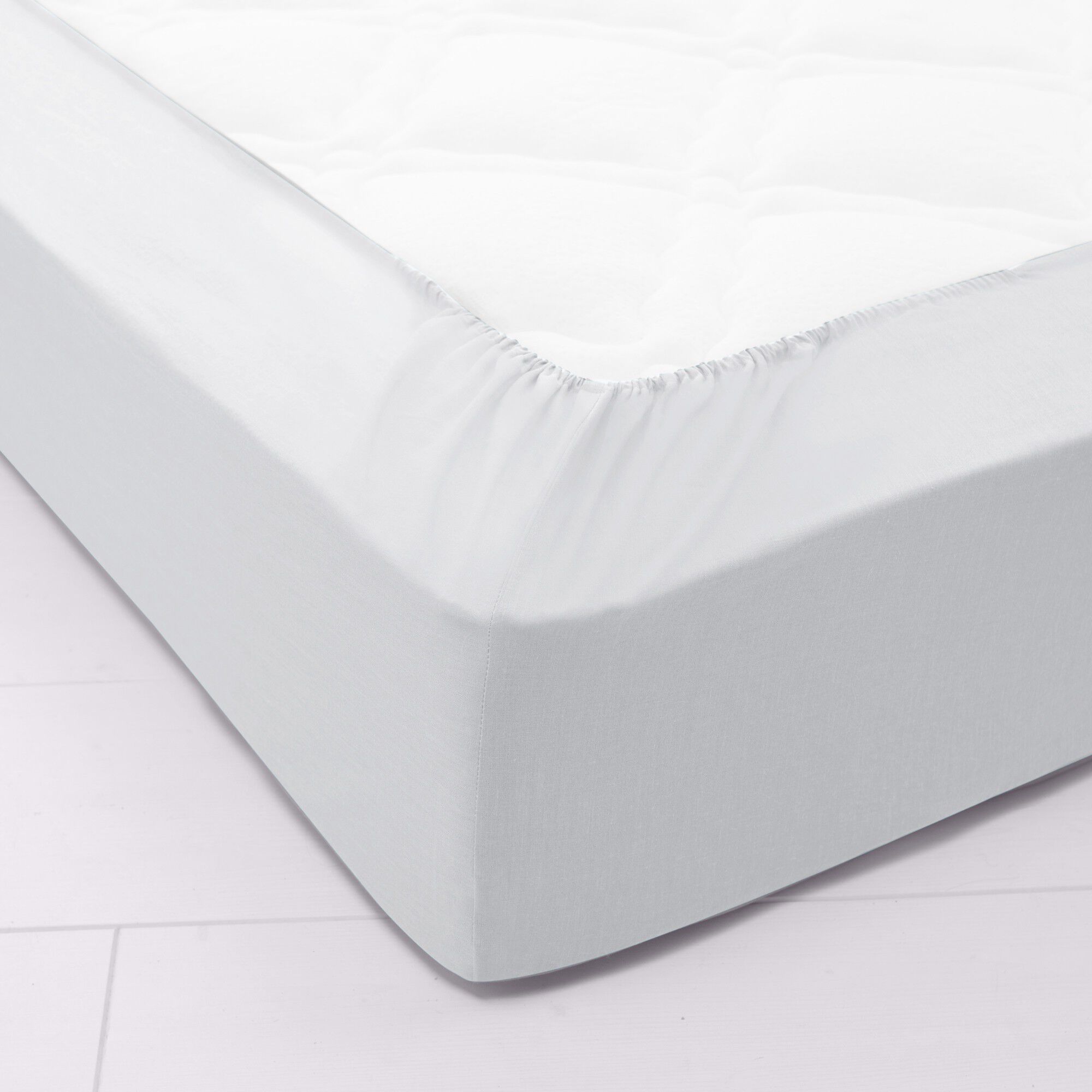 Drap-housse uni polyester
