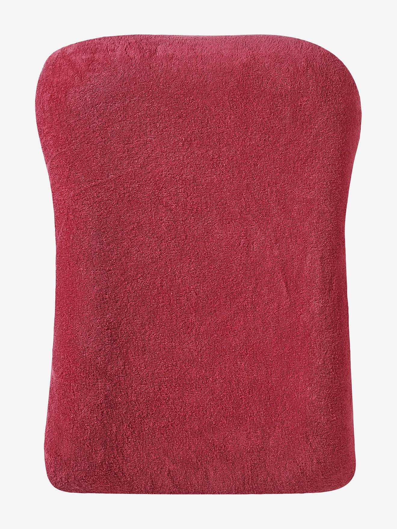 Vertbaudet 2er-Set Frottee-Schonbezüge für Baby Wickelauflage, personalisierbar - karamell bär