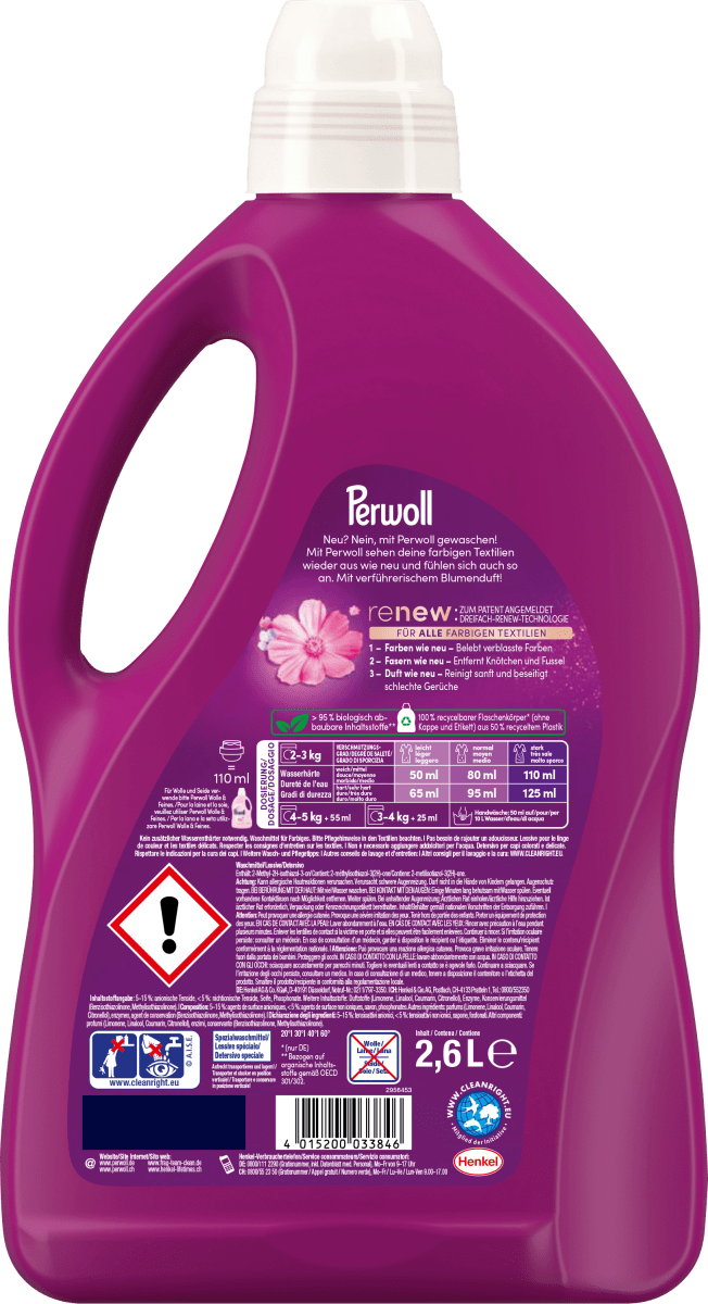Feinwaschmittel Color Blütenrausch, 52 Wl