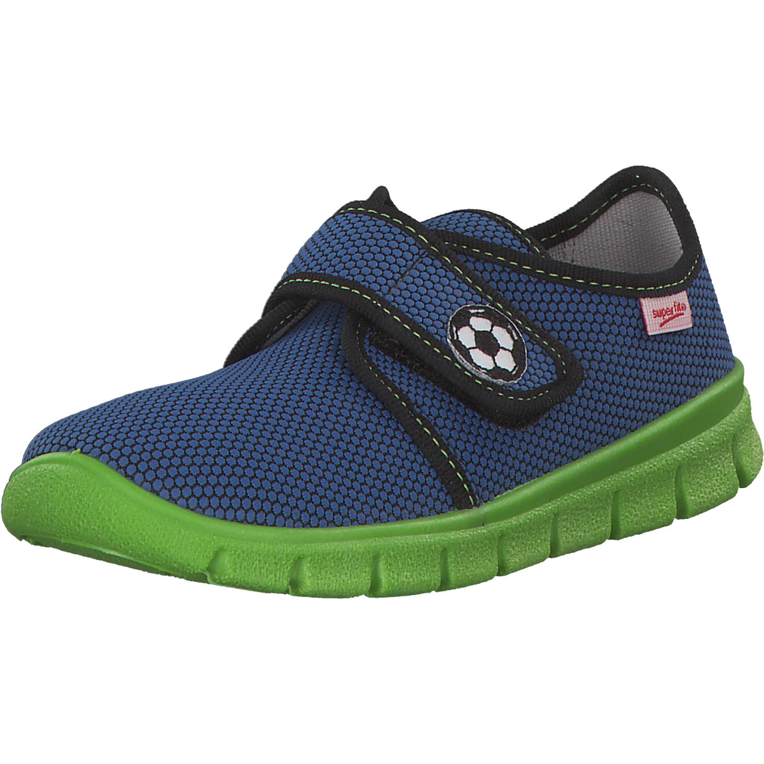 Superfit BOBBY 00266, Hausschuhe, Kinder, Blau (Water Kombi)