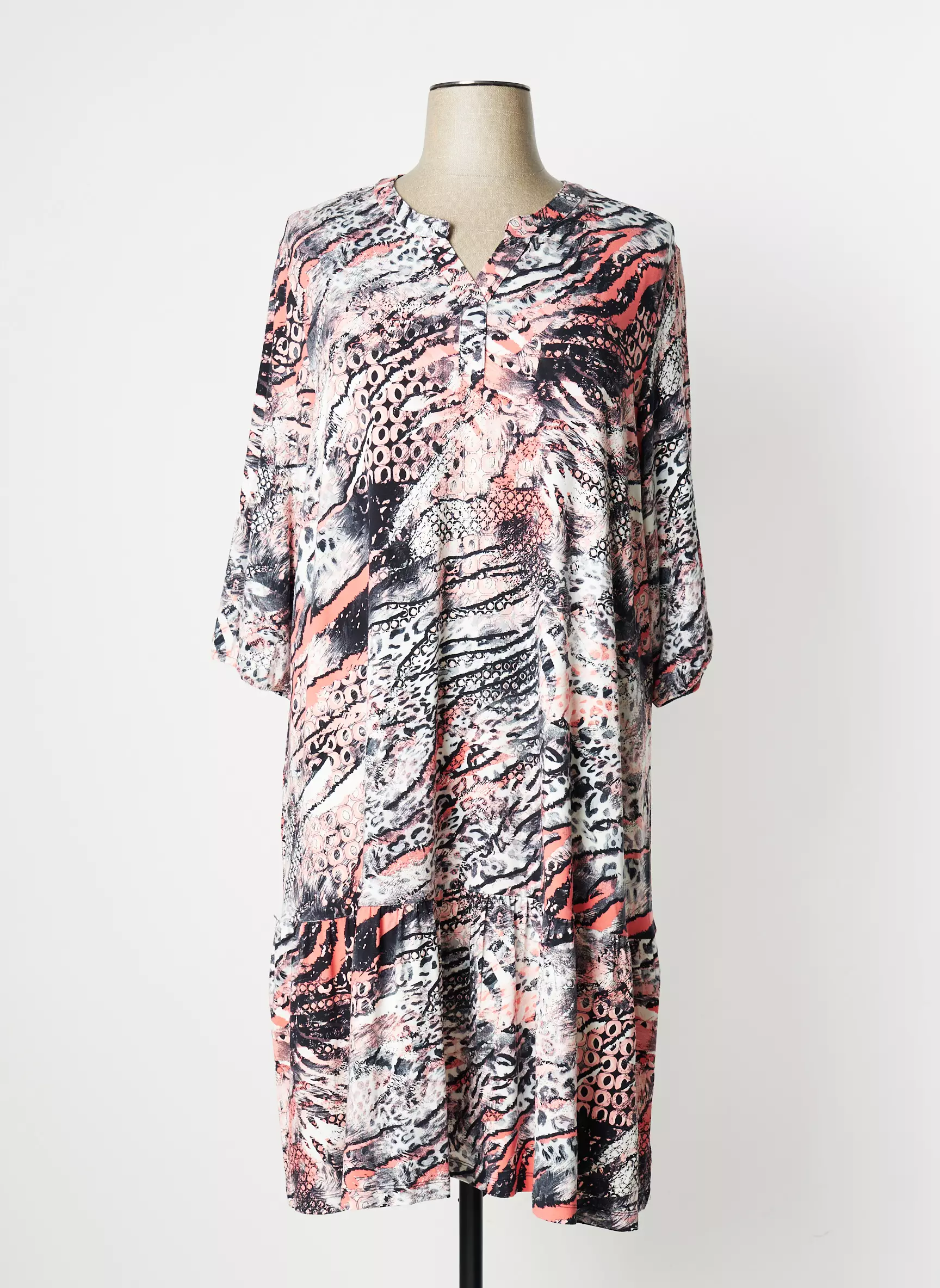 No Secret Robes Mi Longues Femme couleur rose