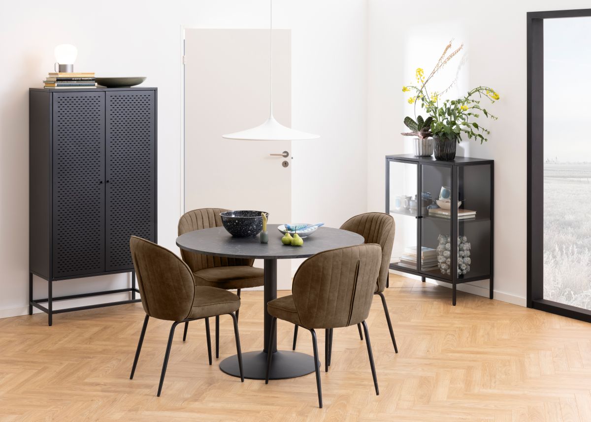 Esstisch Ibiza Marmor Schwarz