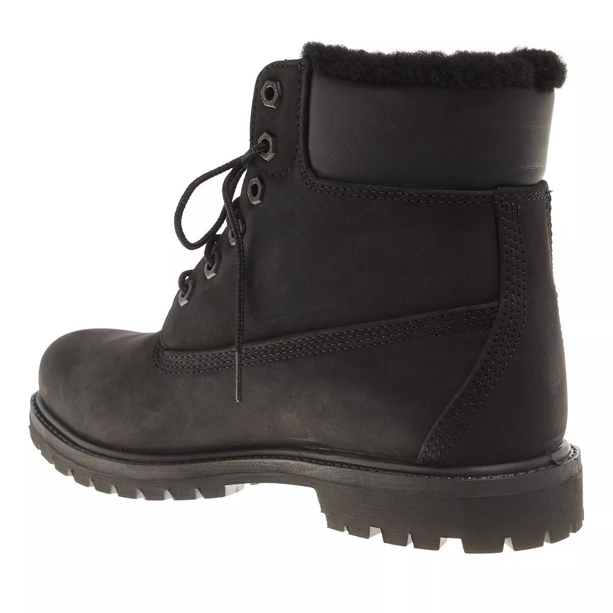TIMBERLAND Stiefeletten schwarz Schnürstiefel
