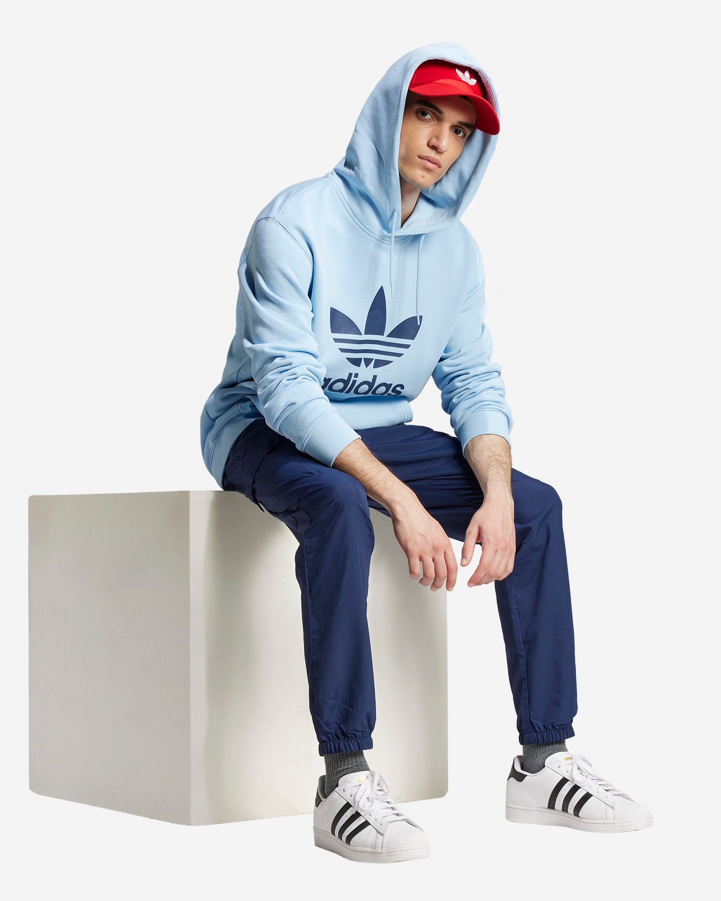 Felpa Adidas Trefoil M JN7012
