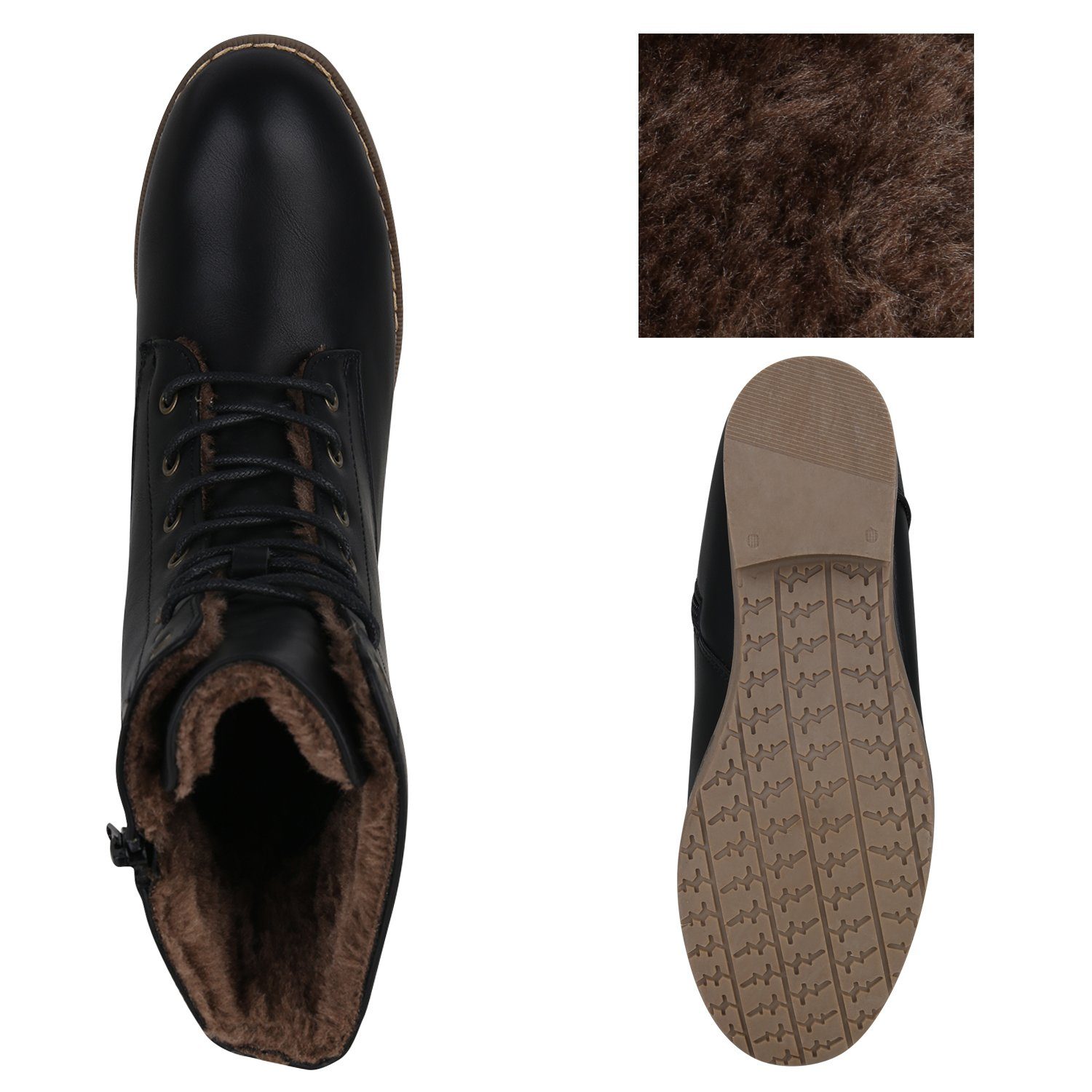 VAN HILL 78490 Schnürstiefelette Schuhe