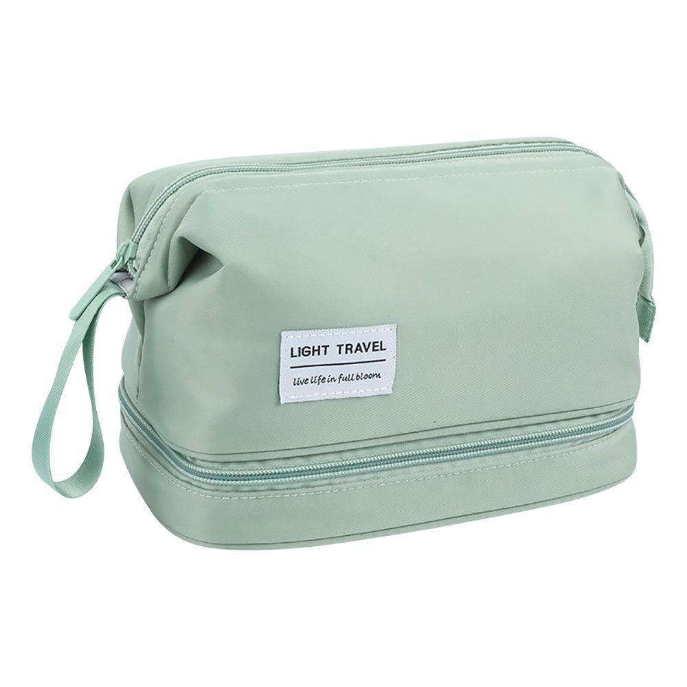 Geborgenheit Kosmetiktasche Kapazität Kosmetiktasche Damen (Kosmetik Reise Täschchen Kosmetikbeutel mit fächern, 1-tlg., Schminktasche Federmäppchen), Mäppchen Make Up Bag