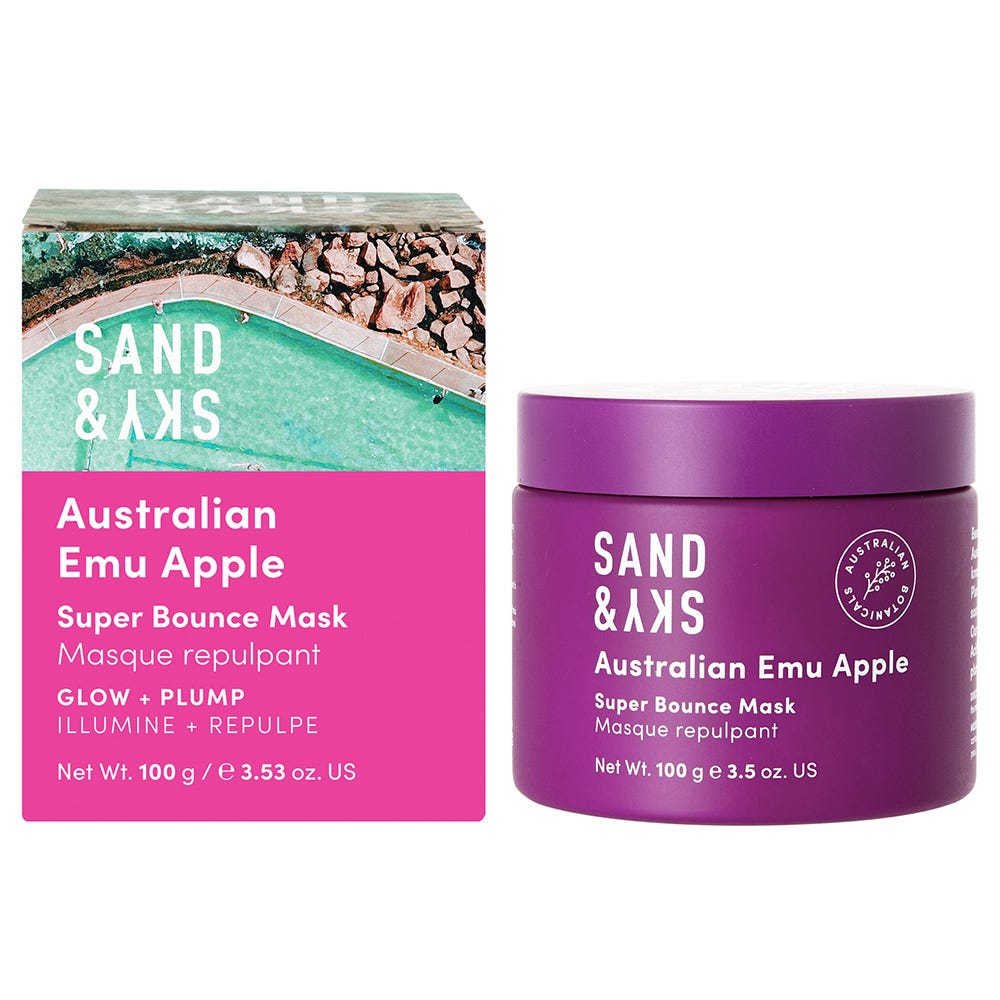 Sand & Sky Australian Emu Apple Super Bounce Mask 100 g