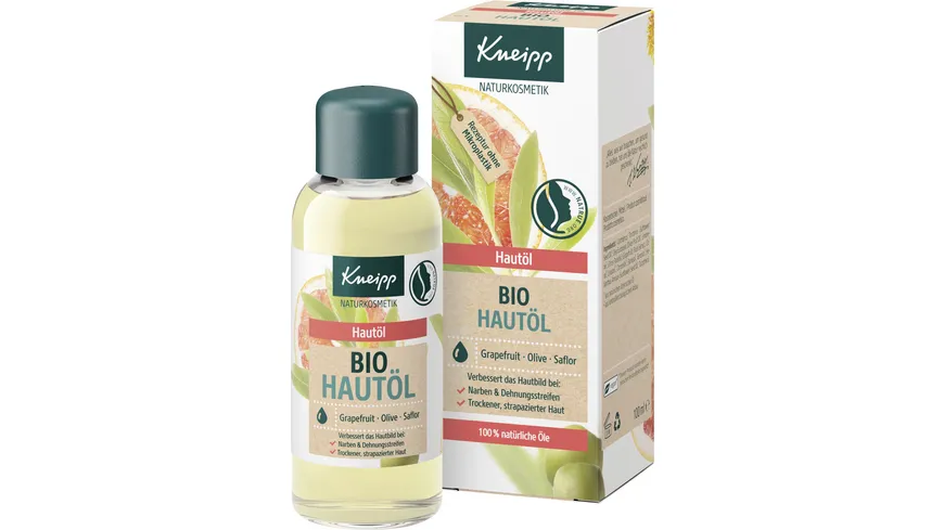 Kneipp Bio Hautöl Naturkosmetik 100 ml