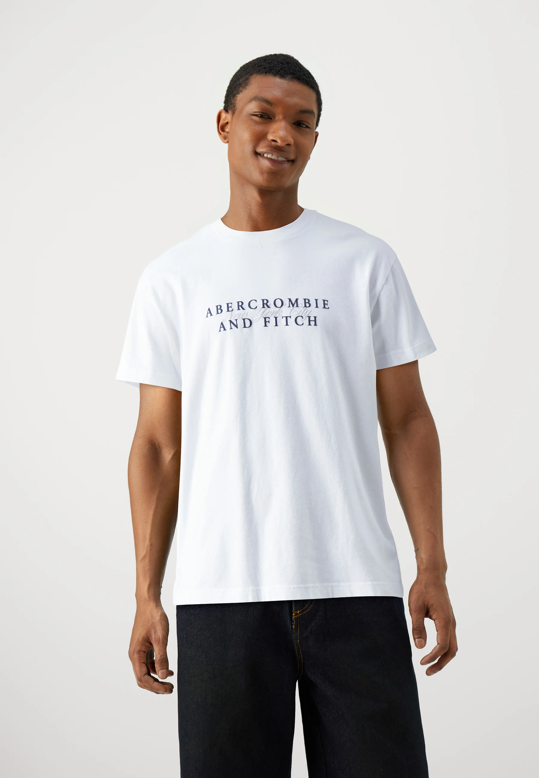Abercrombie & Fitch CENTER CHEST PACK DE 3 - Camiseta con estampado