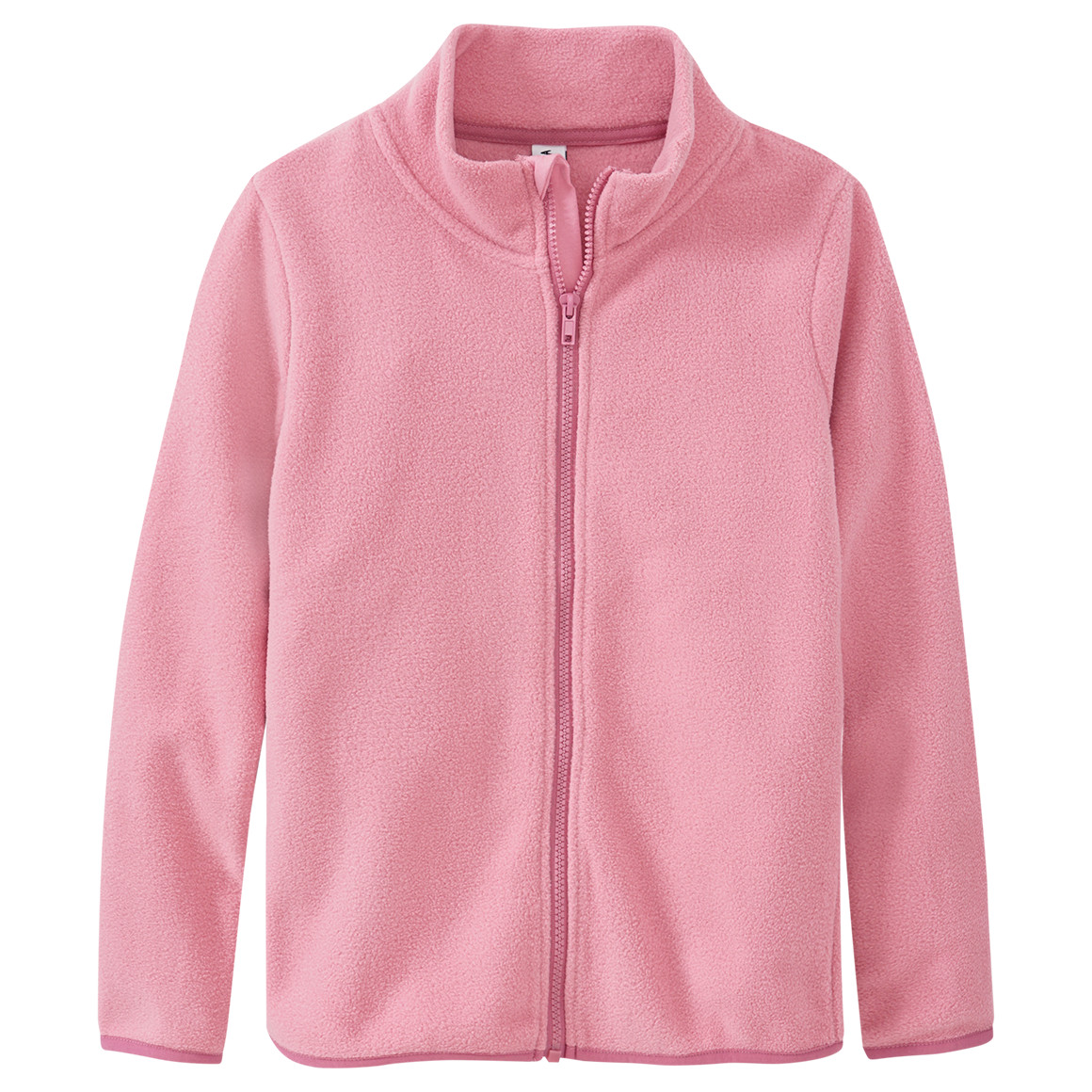Mädchen Fleecejacke mit Stehkragen