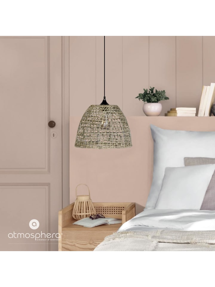 Atmosphera Créateur d'intérieur Hängeleuchte in beige günstig kaufen onesize