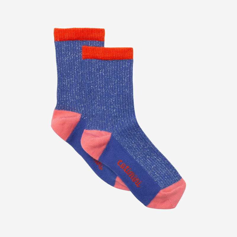 Chaussettes fille bleueses lurex fille Catimini