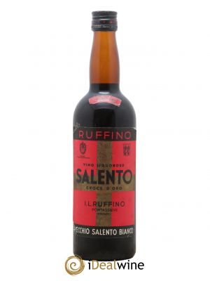 Italie Vino Liquoroso Vecchio Salento Bianco Ruffino Croce D'Oro 1958 - Lot de 1 Bouteille