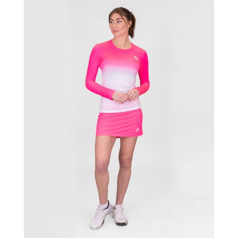 BIDI BADU Crew Gradiant Longsleeve Tennisshirt Damen