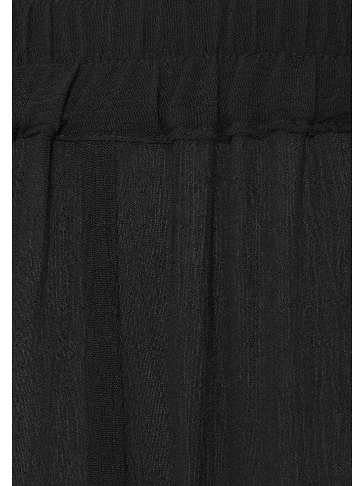 LASCANA Maxirock in schwarz günstig kaufen