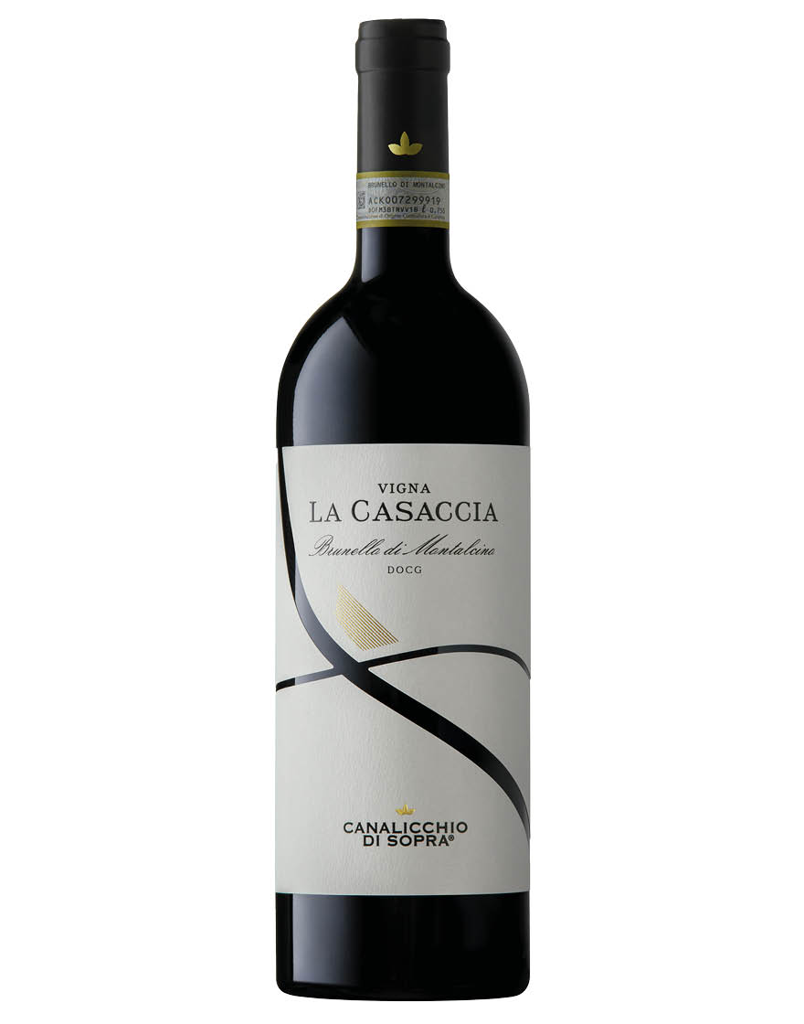 Brunello di Montalcino DOCG Vigna La Casaccia 2018 Canalicchio di Sopra 0,75 ℓ
