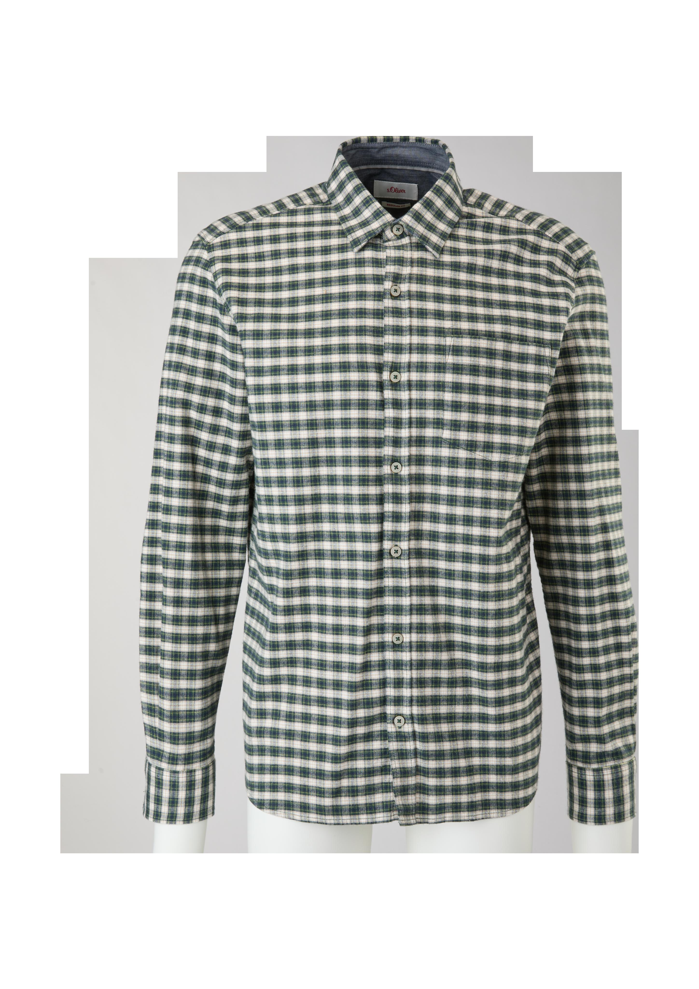 Regular: Kariertes Flanell-Hemd  2120973-78N5