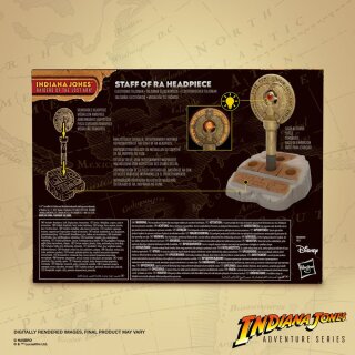 Indiana Jones Adventure Series: Jäger des verlorenen Schatzes Rollenspiel-Replik Stab des Ra Kopfstück