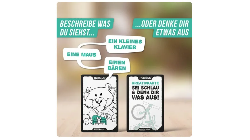 Denkriesen - HUMBUG Original Edition Nr. 1 - Das zweifelhafte Kartenspiel