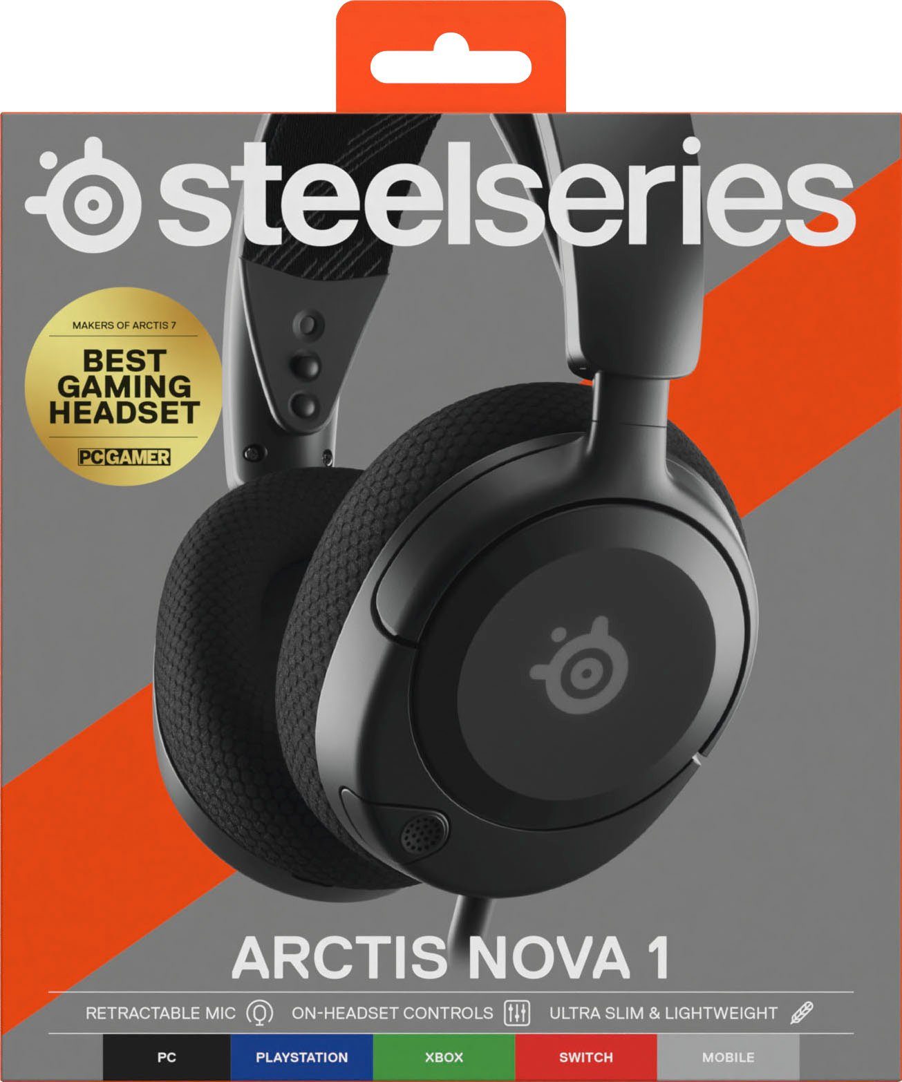 SteelSeries Arctis Nova 1 Gaming-Headset (Noise-Cancelling)