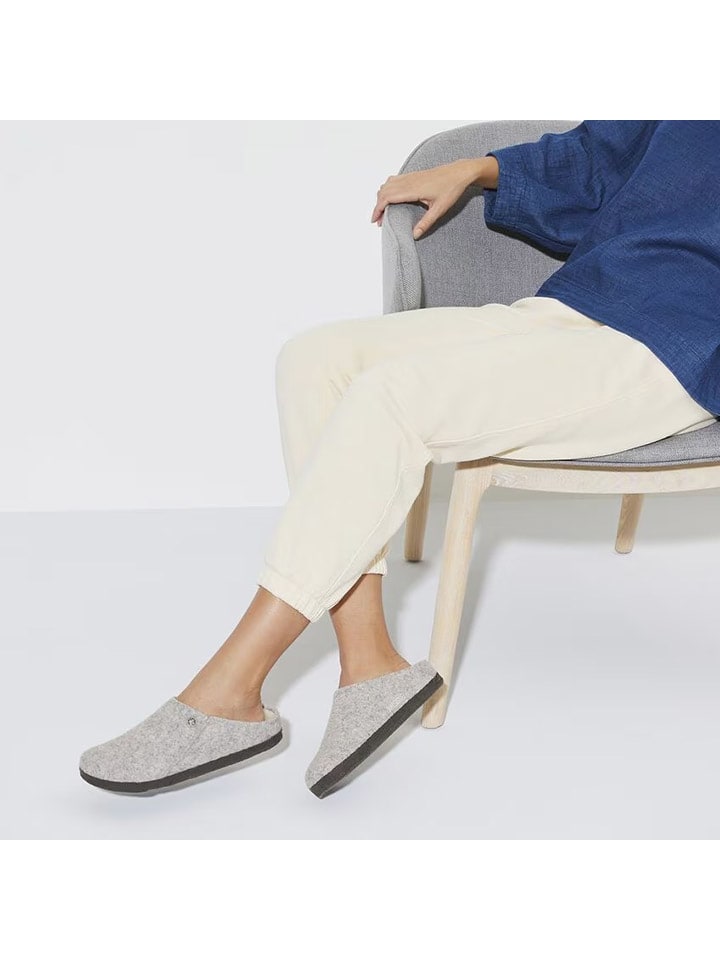 Birkenstock Leder-Clogs 