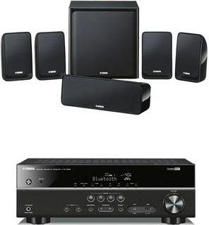 Yamaha YHT-1840 5.1 Heimkinosystem (Hi-Res) 5.1 Heimkinosystem (3D-fähig, Hi-Res Audio)
