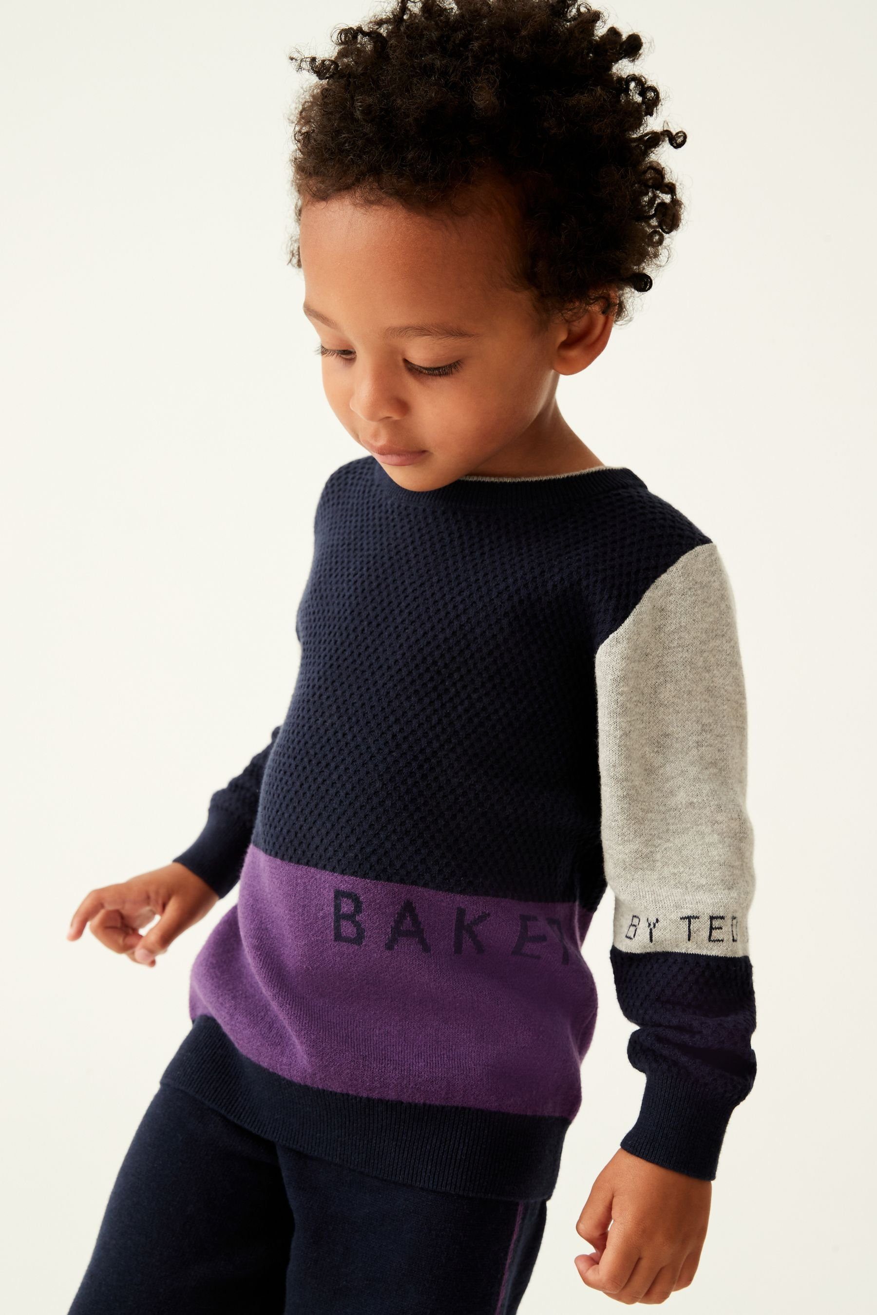 Baker by Ted Baker Sweatanzug Baker by Ted Baker Strickpullover und Jogginghose (2-tlg)