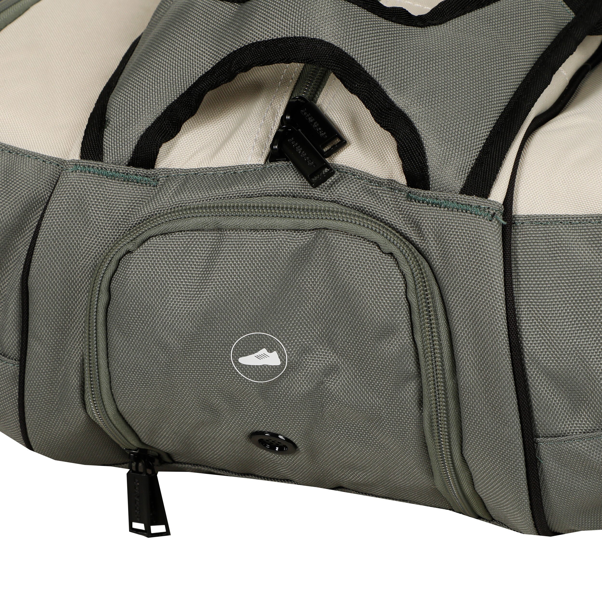 Performance Schlägertasche 12er - Grün, Beige