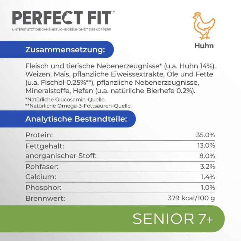 Perfect Fit Sterile Senior 7+ Reich an Huhn