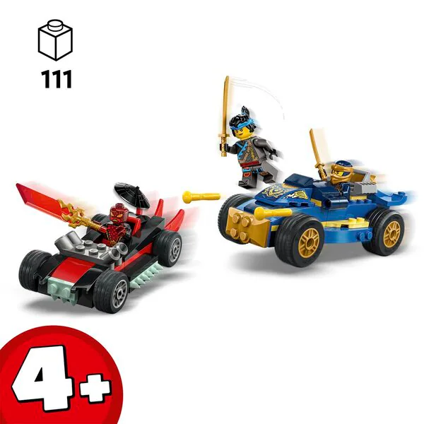 LEGO Ninjago 71840 Rogue Vs. Drix Racewagenduel