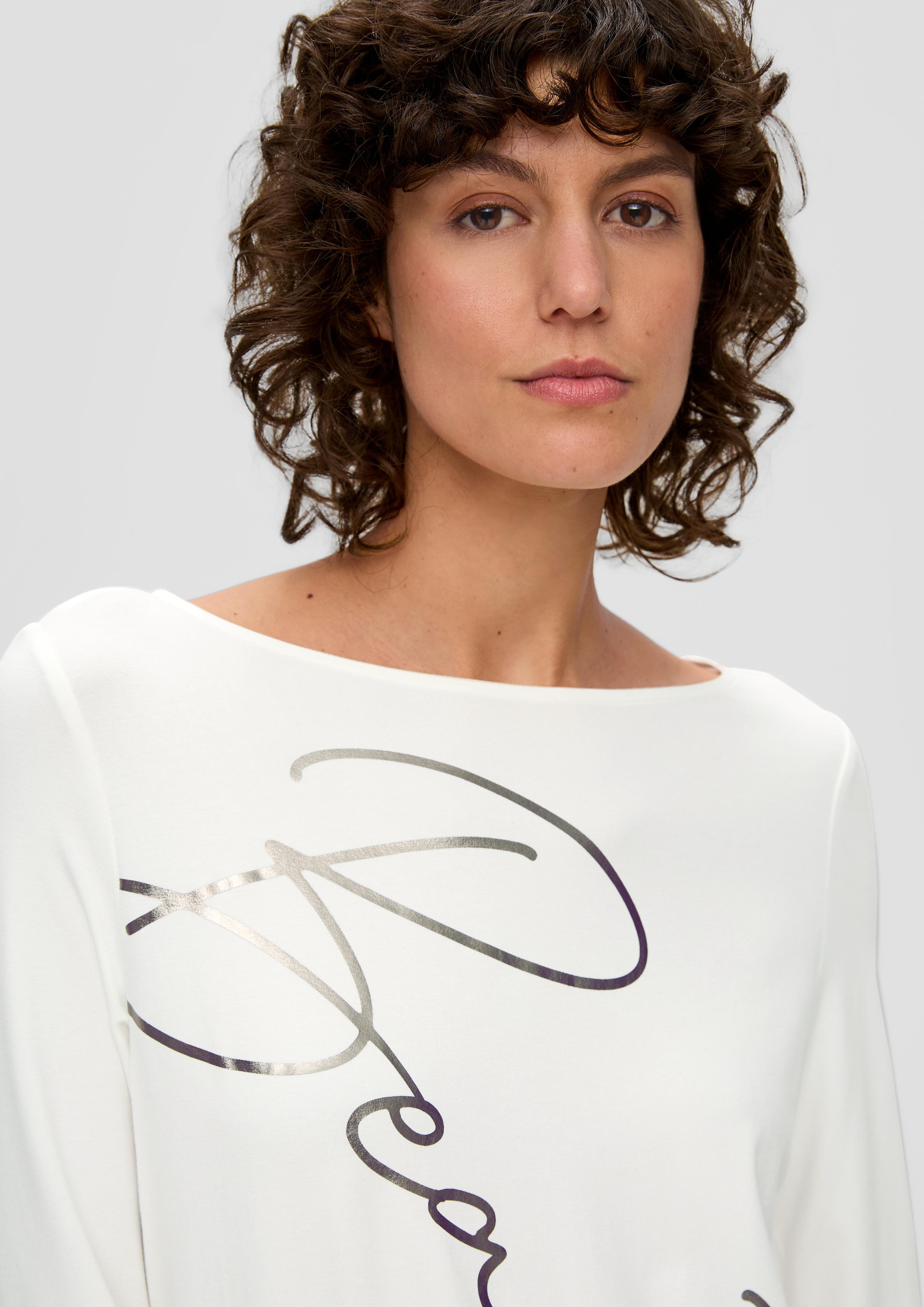 Longsleeve aus Viskosestretch  2138908-02D1