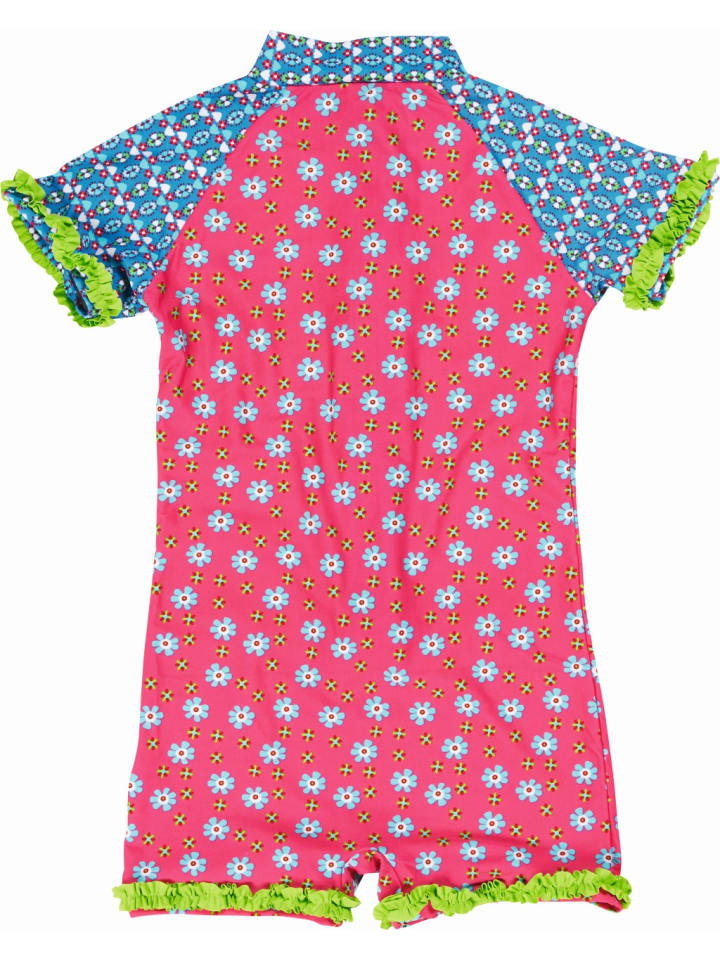 Playshoes UV-Schutz Einteiler Blumen in Pink günstig kaufen