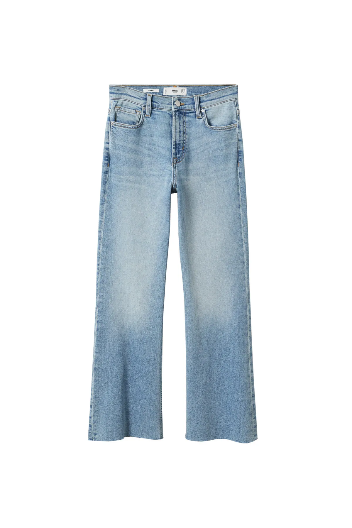 MANGO  Jeans - Blau - Wide Leg