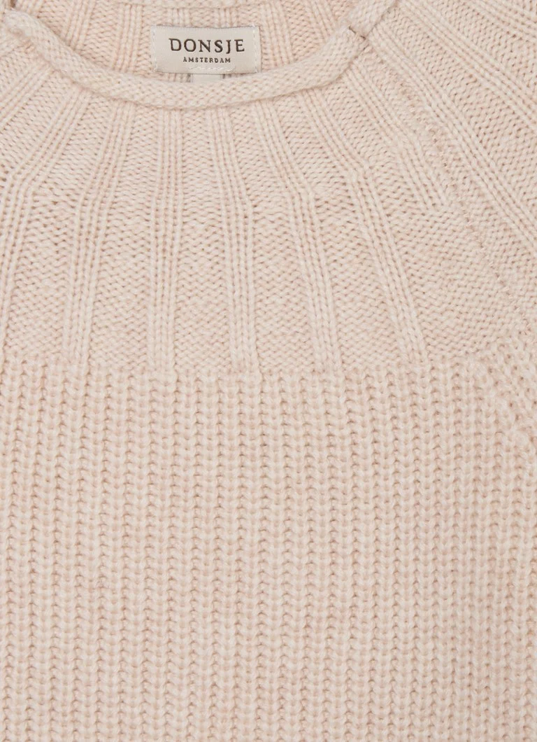 Sweter z grubej dzianiny Donsje Amsterdam Dawi z mieszanki wełny