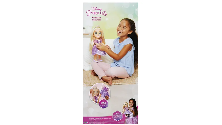 Jakks Pacific - Spielpuppe My First  Rapunzel, ca. 35