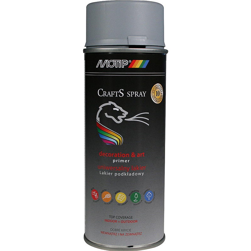 Crafts Spraymaling 400ml Grunning grå Crafts