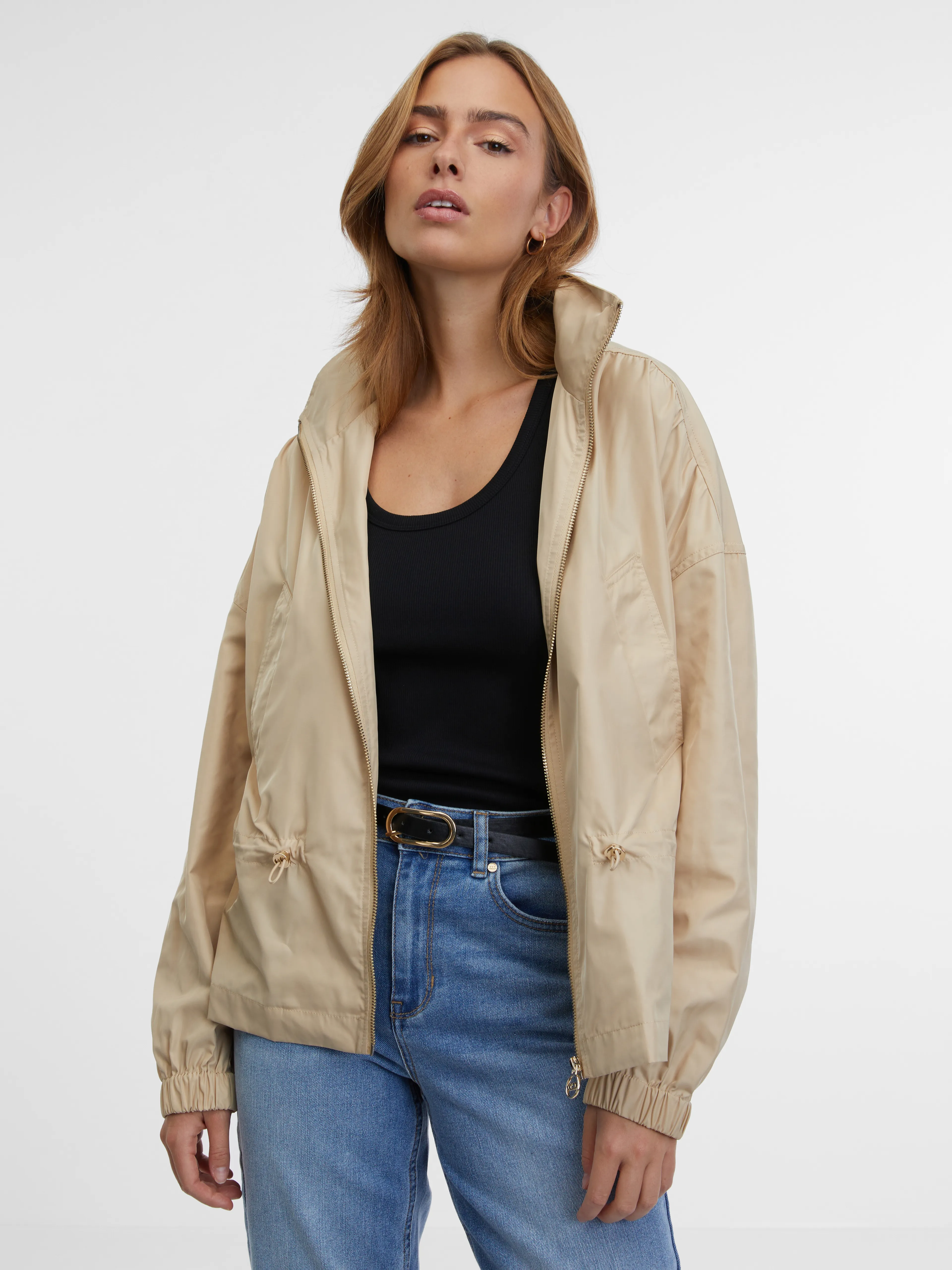 Beige leichte Damenjacke ORSAY
