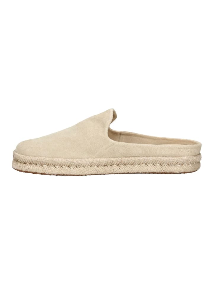 TOMS Pantoletten in Beige günstig kaufen
