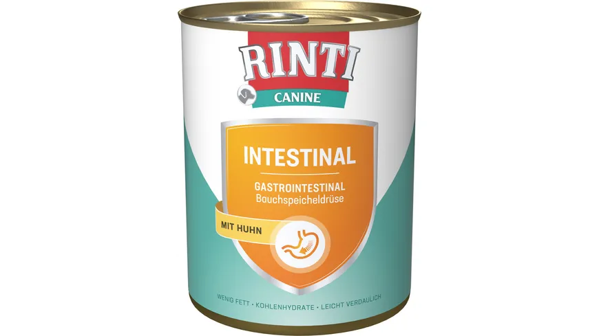 RINTI Hundenassfutter Canine Intestinal Huhn 800 g