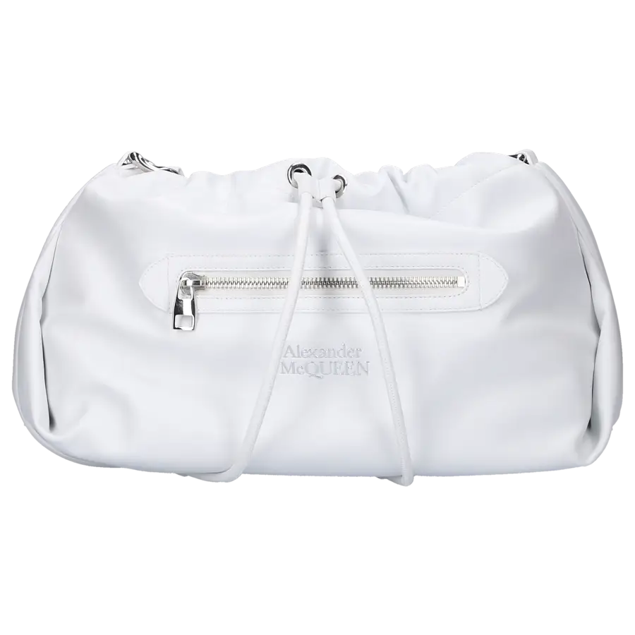 Alexander McQueen - Handtasche BIG BALL BUNDLE Kalbsleder - weiß