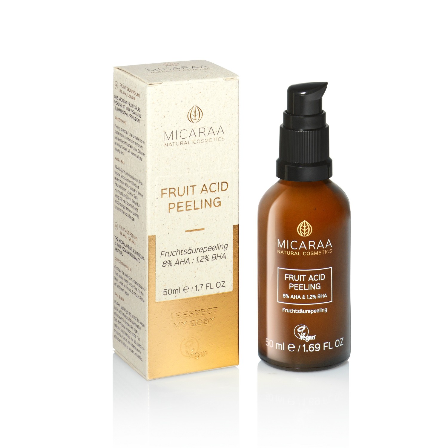 Fruit Acid Peeling mit AHA & BHA Fruchtsäure