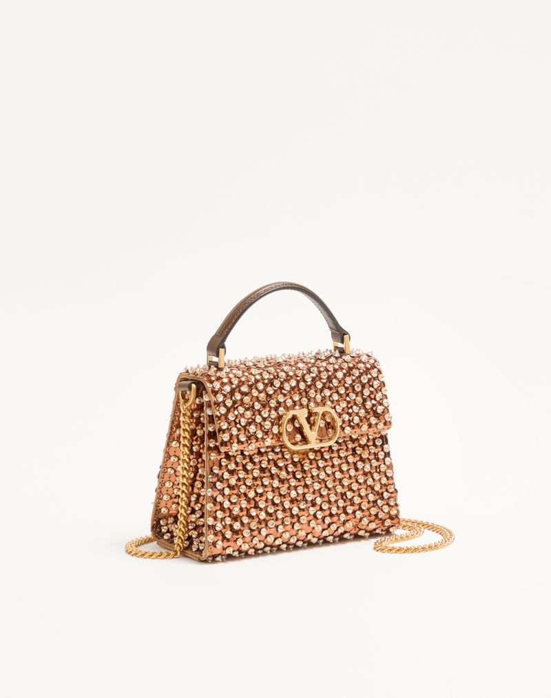 Valentino Garavani Vsling Broderet Mini Håndtaske
