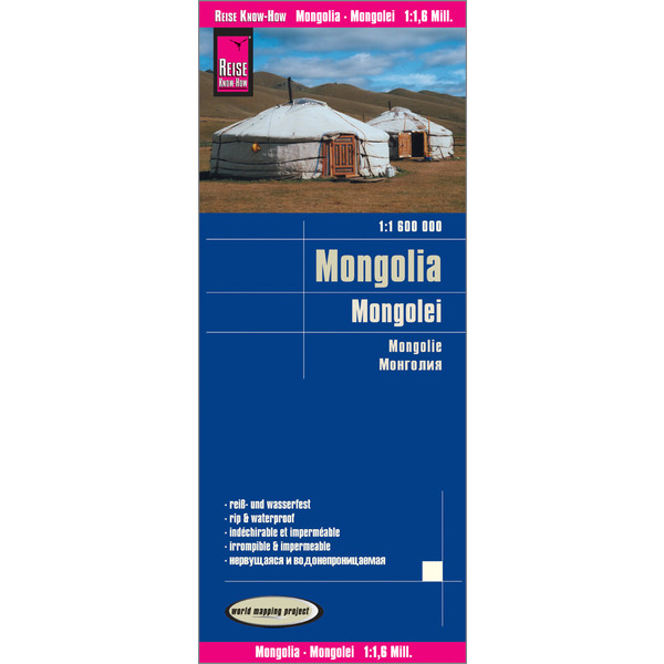 RKH WMP MONGOLEI - Straßenkarte