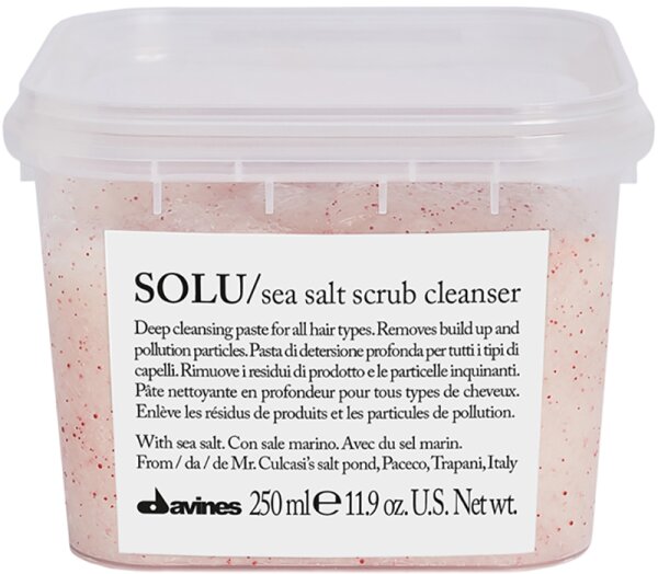 Davines Solu Sea Salt Scrub Cleanser Kopfhautpeeling